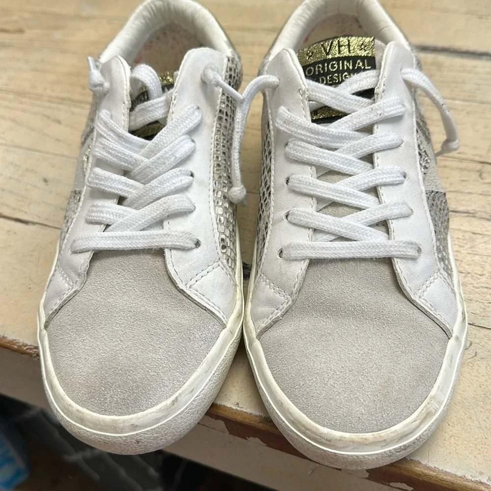 Vintage Havana Womens Kate Slip On Sneakers Shoes Casual - Grey Size 6